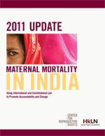 Maternal Mortality in India: 2011 Update Document Download