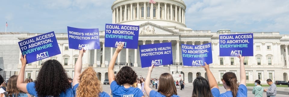 Center and Coalition Lead Digital Campaign Urging Congress to Protect Abortion Access