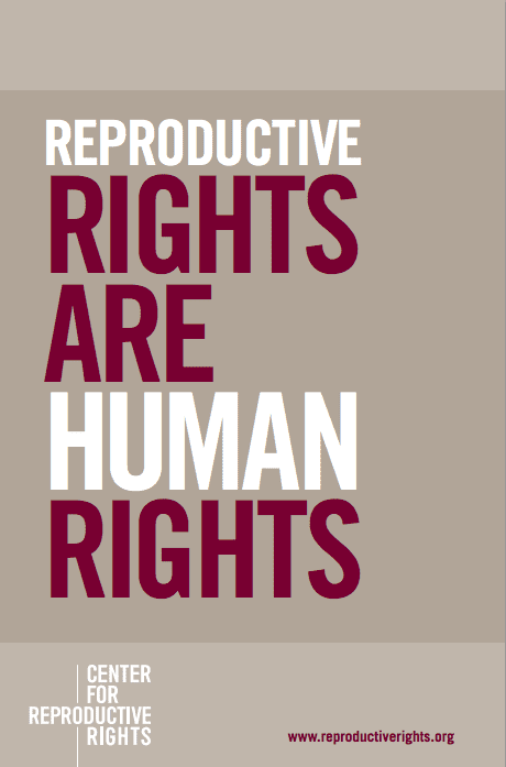 Reproductive Rights are Human Rights 2009