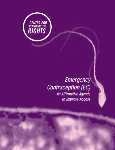 Emergency Contraception Legislative Advocacy Packet