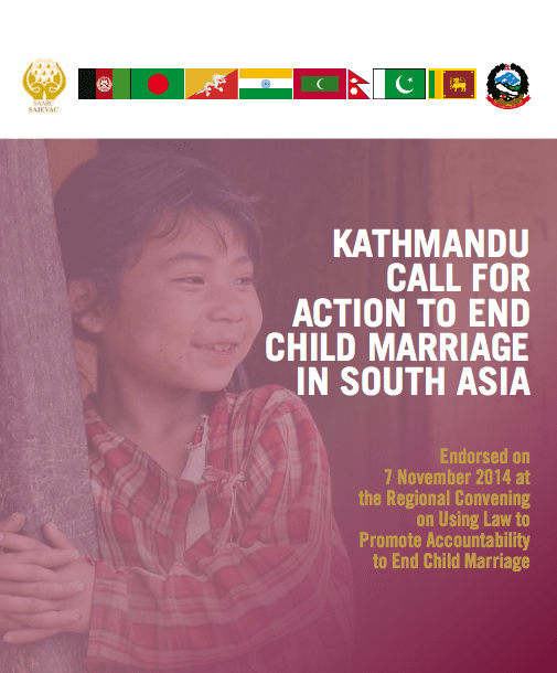 Kathmandu Call for Action to End Child Marriage in South Asia