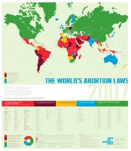 World Abortion Laws 2009 Fact Sheet
