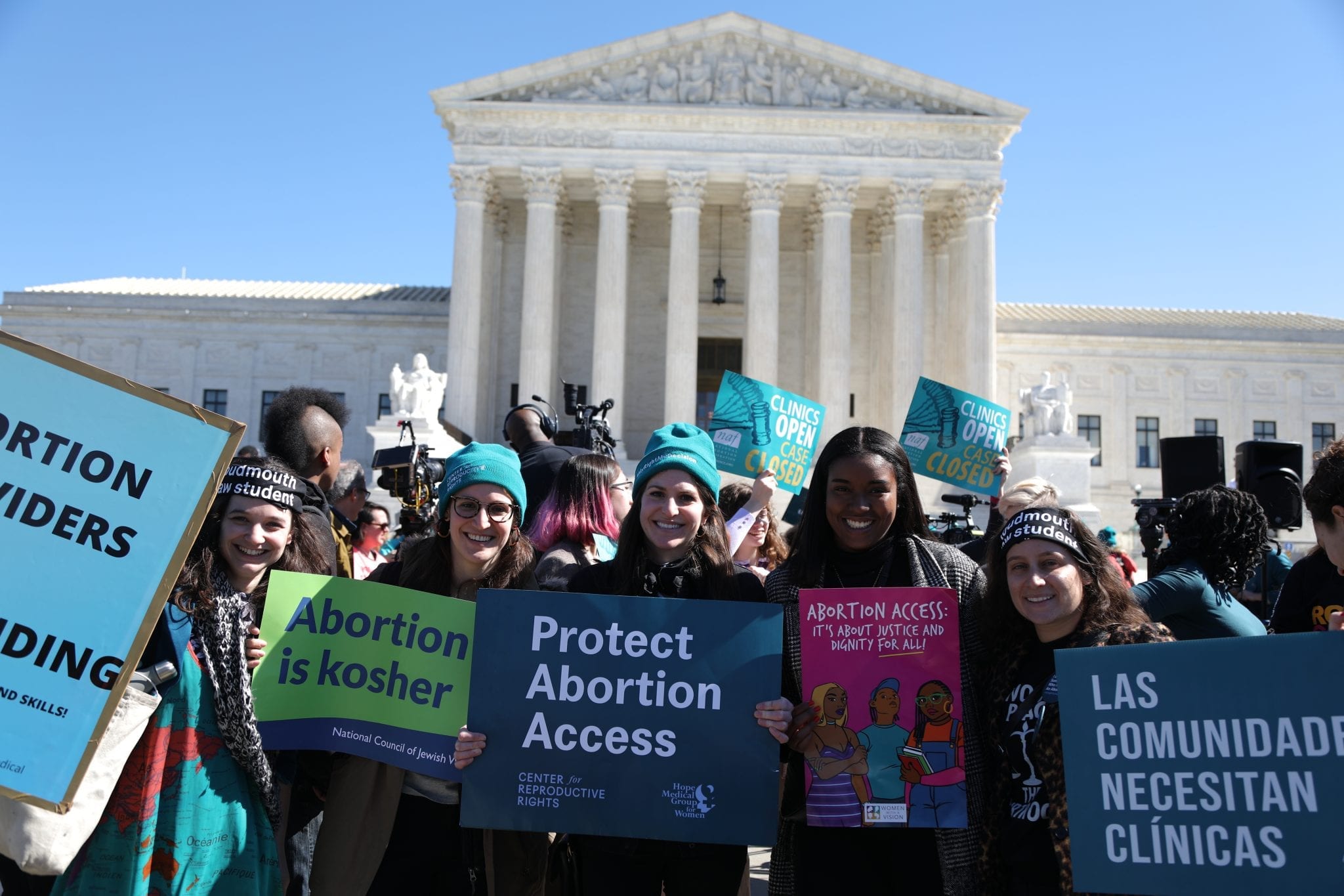 Protest in front of U.S. Supreme Court