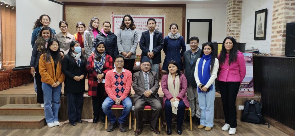 Center Co-hosts Workshop in Nepal for Youth Champions of SRHR