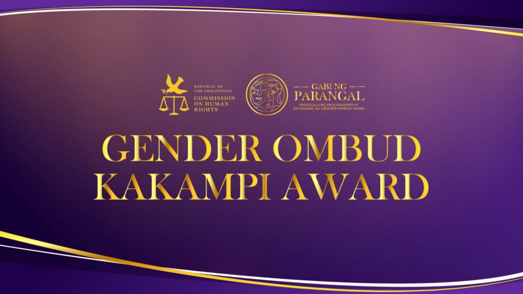 Center’s Work Promoting Gender Equality Recognized in the Philippines