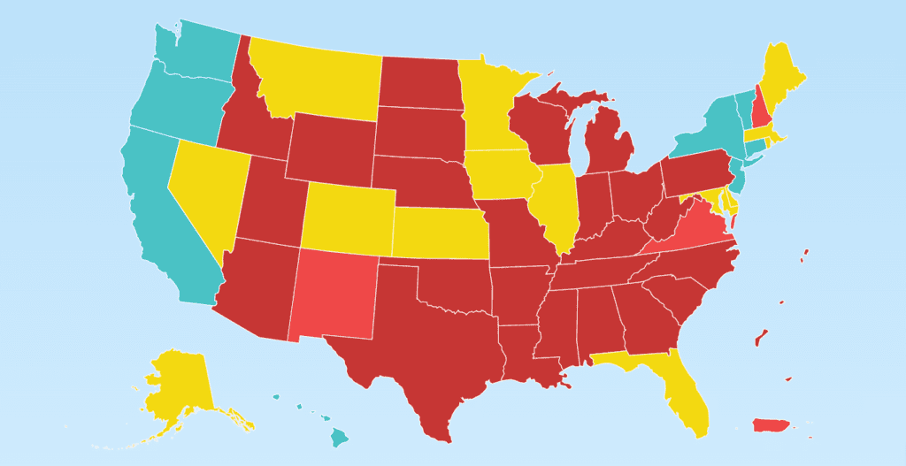 Which U.S. states are poised to ban abortion?