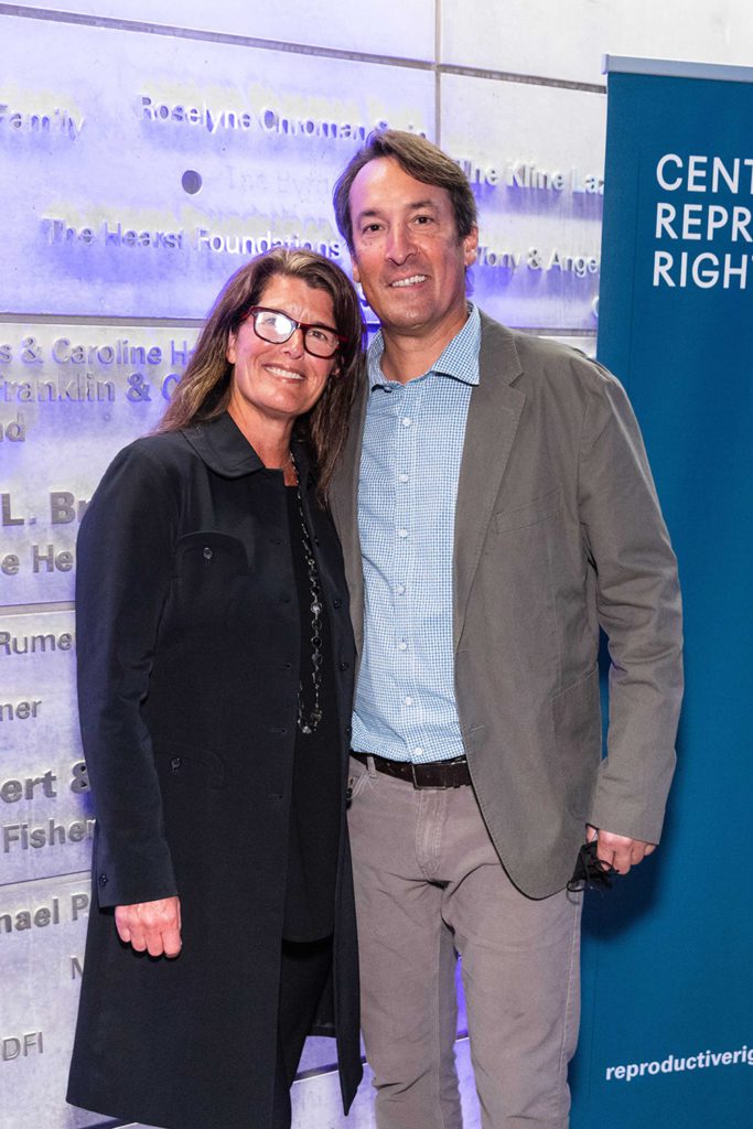 Noelle Montgomery and Dan Janney attend the Center for Reproductive Rights San Francisco Benefit. (Photo - Devlin Shand for Drew Altizer Photography)