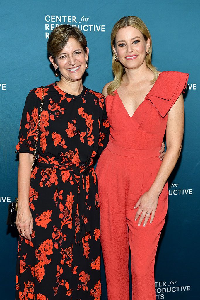 Creative Council Members Cindi Leive and Elizabeth Banks attend the Center for Reproductive Rights NYC Gala at Jazz at Lincoln Center on October 25, 2022 in New York City.
