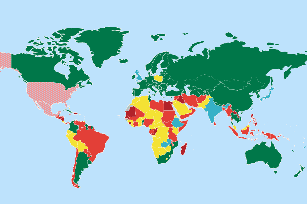  Newly Upgraded! The World's Abortion Laws Map