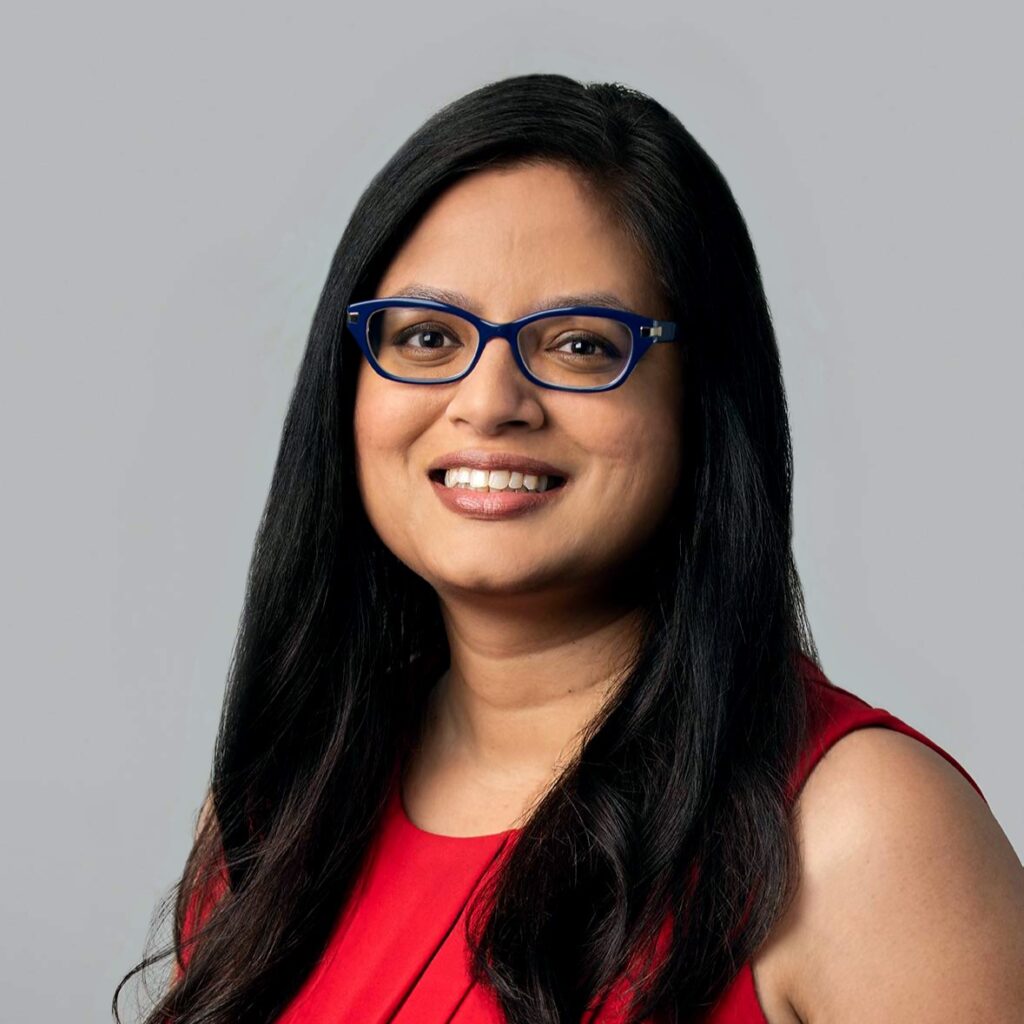Headshot of Rachana Desai Martin, Chief Government & External Relations Officer at the Center for Reproductive Rights