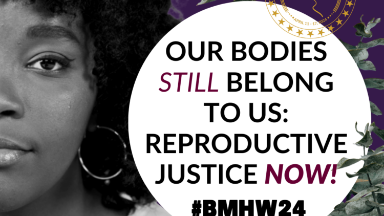black maternal health week 2024 graphic
