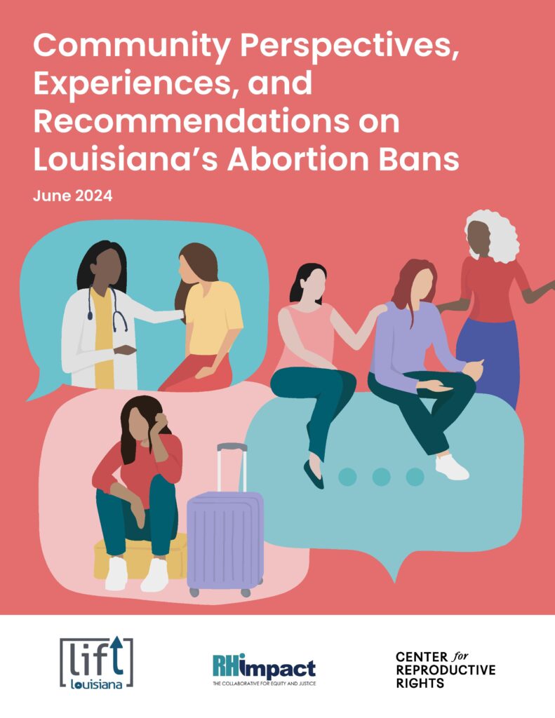 Community Perspectives, Experiences, and Recommendations on Louisiana’s Abortion Bans
