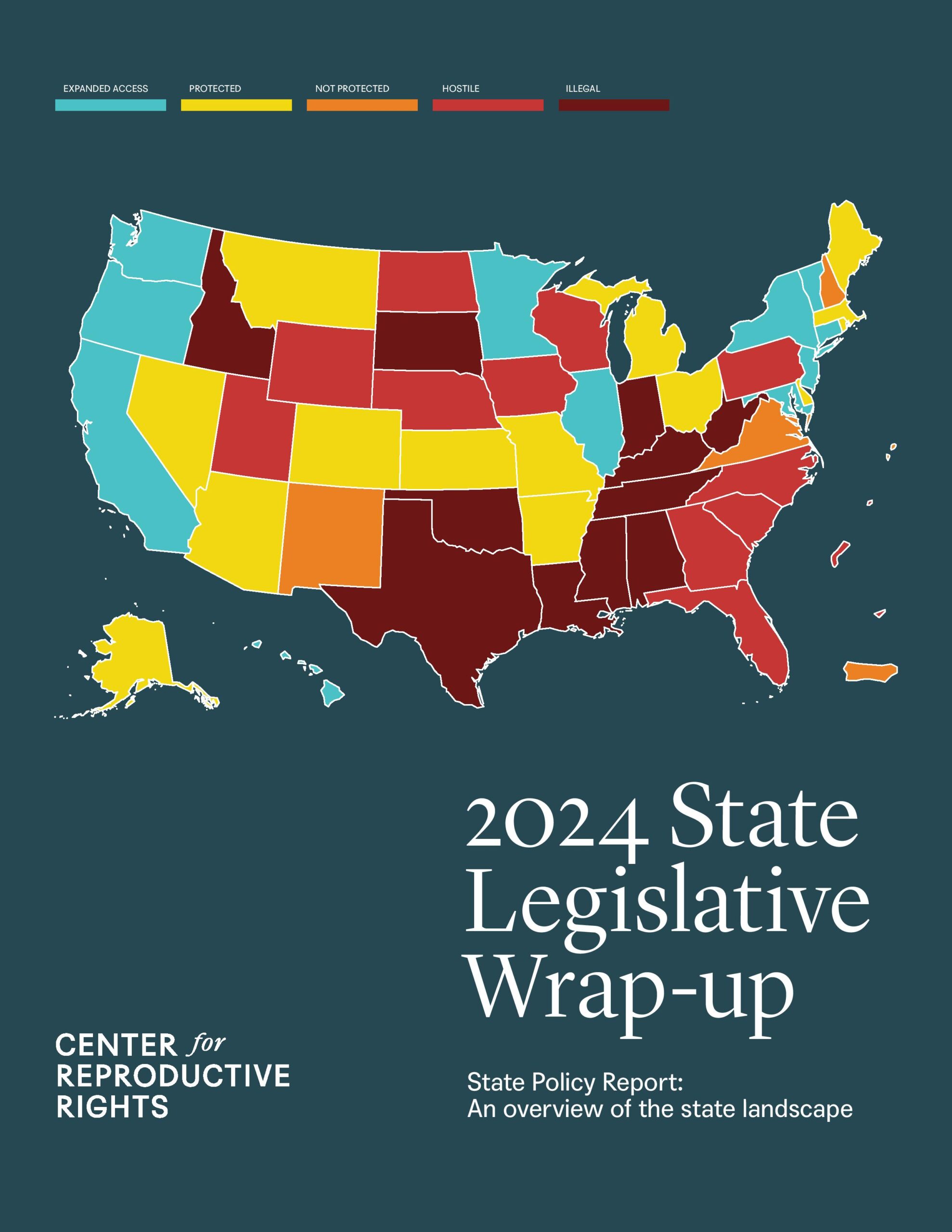 Center's 2024 State Legislative Wrap-up Finds Laws Continue to Reflect ...