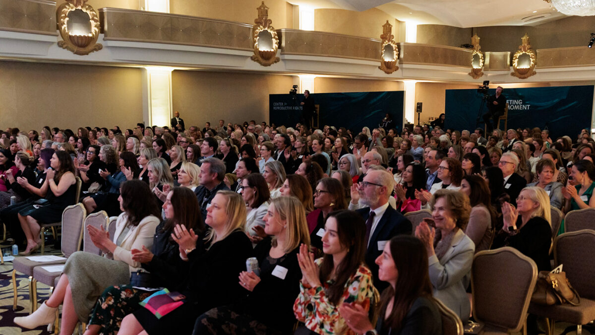 Crowd at the San Francisco Benefit