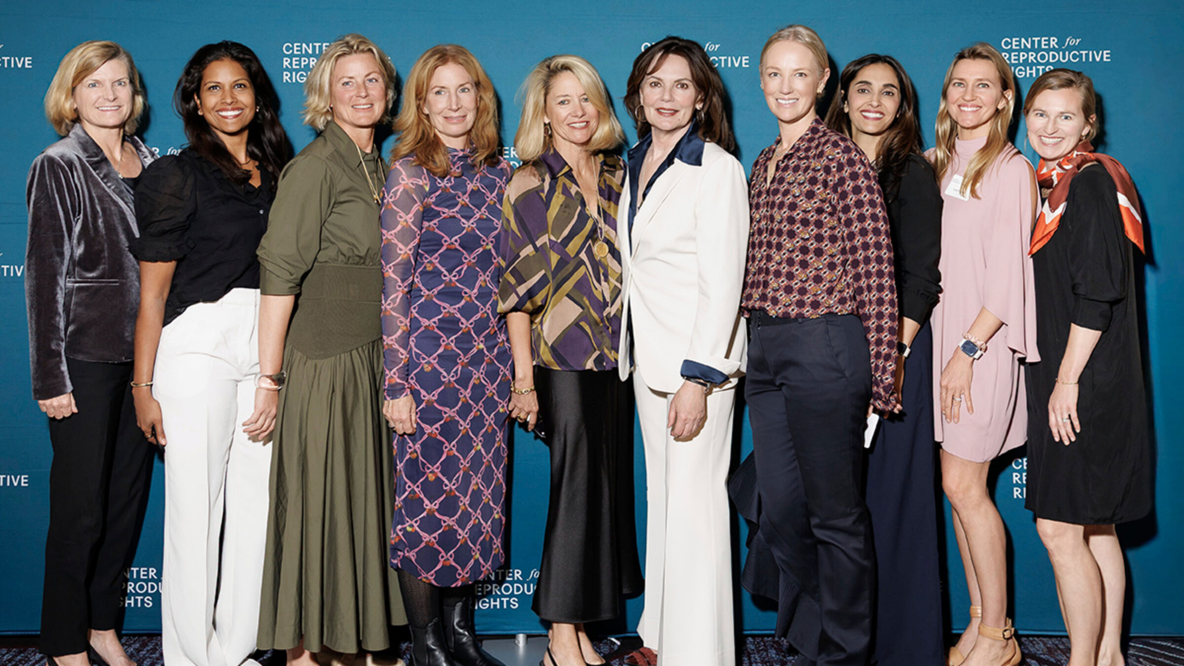 San Francisco Benefit 2026 - lineup of women