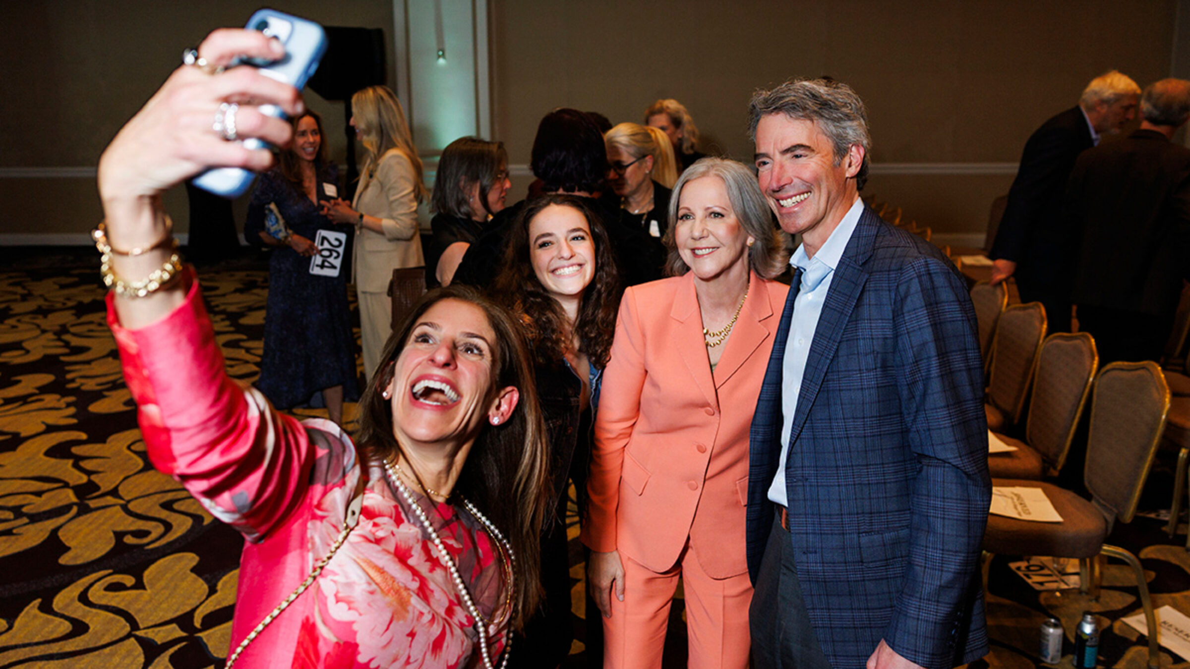 San Francisco Benefit 2026 - woman taking a selfie